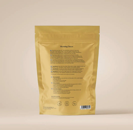Morning Detox Thee – Groene Thee, Gember & Rooibos | Energie & Lichaamsreiniging - MatchaGirls
